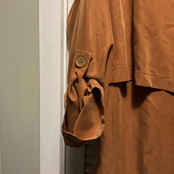 Silence and Noise lightweight trench coat.  NWOT - Picture 8 of 9